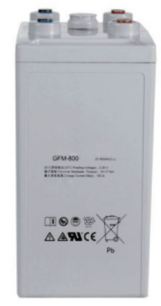 800Ah VRLA Battery 2 Volt 120A LionRock ODM ABS V0 Materials
